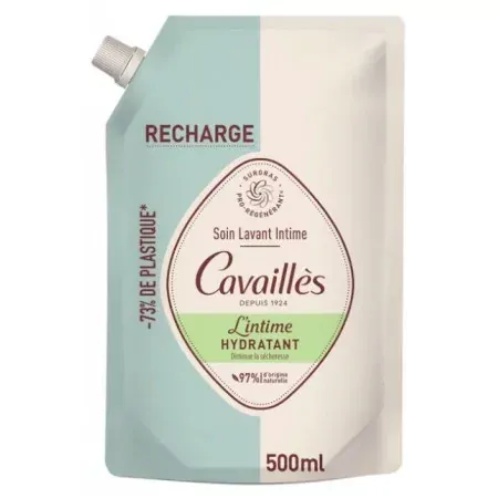 Cavaillès Soin Lavant Intime Hydratant Éco-Recharge 500ml - Univers Pharmacie