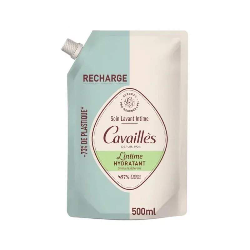 Cavaillès Soin Lavant Intime Hydratant Éco-Recharge 500ml - Univers Pharmacie
