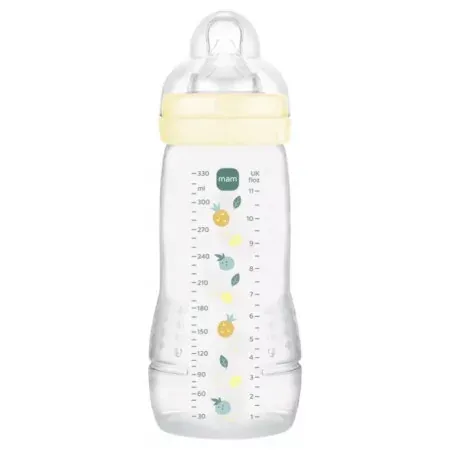 MAM Easy Active Biberon 2ème Âge Pearl 330ml - Univers Pharmacie