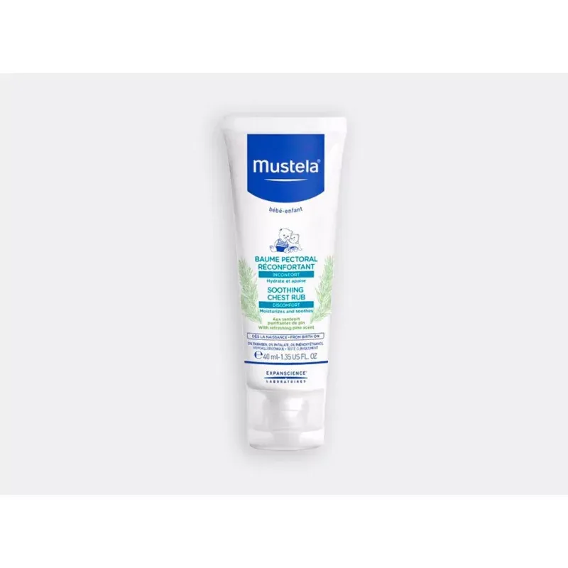 Mustela Baume Pectoral Réconfortant 40ml - Univers Pharmacie