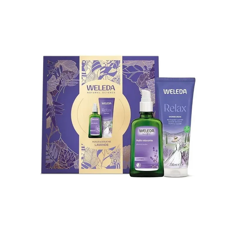 Weleda Coffret Huile & Douche Lavande  - Univers Pharmacie