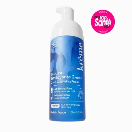Krème Mousse Nettoyante 2-en-1 150ml - Univers Pharmacie