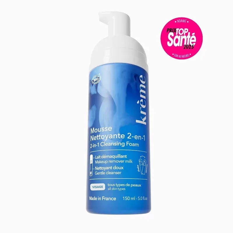 Krème Mousse Nettoyante 2-en-1 150ml - Univers Pharmacie