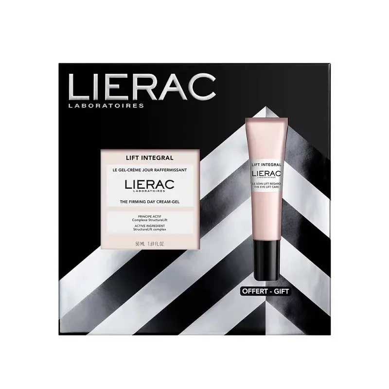 Lierac Lift Integral Le Gel-Crème Jour Raffermissante 50ml + Soin Lift Regard 15ml - Univers Pharmacie
