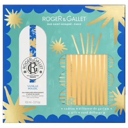 Roger&Gallet Coffret Eau Parfumée + Diffuseur de Parfum Vanille Soleil - Univers Pharmacie