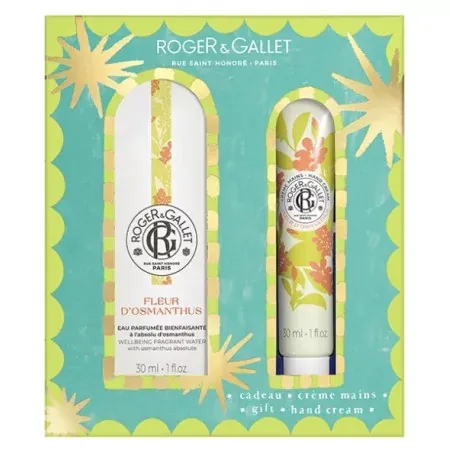 Roger&Gallet Coffret Fleur d'Osmanthus Eau Parfumée + Crème Mains - Univers Pharmacie