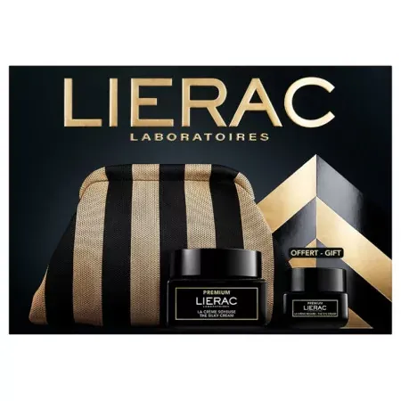 Lierac Coffret Premium La Crème Soyeuse 50ml + La Crème Regard 20ml - Univers Pharmacie