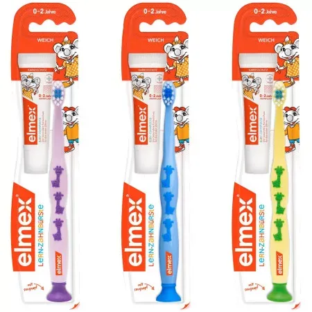 Elmex Brosse à Dents Souple Enfants 0-3 ans - Univers Pharmacie