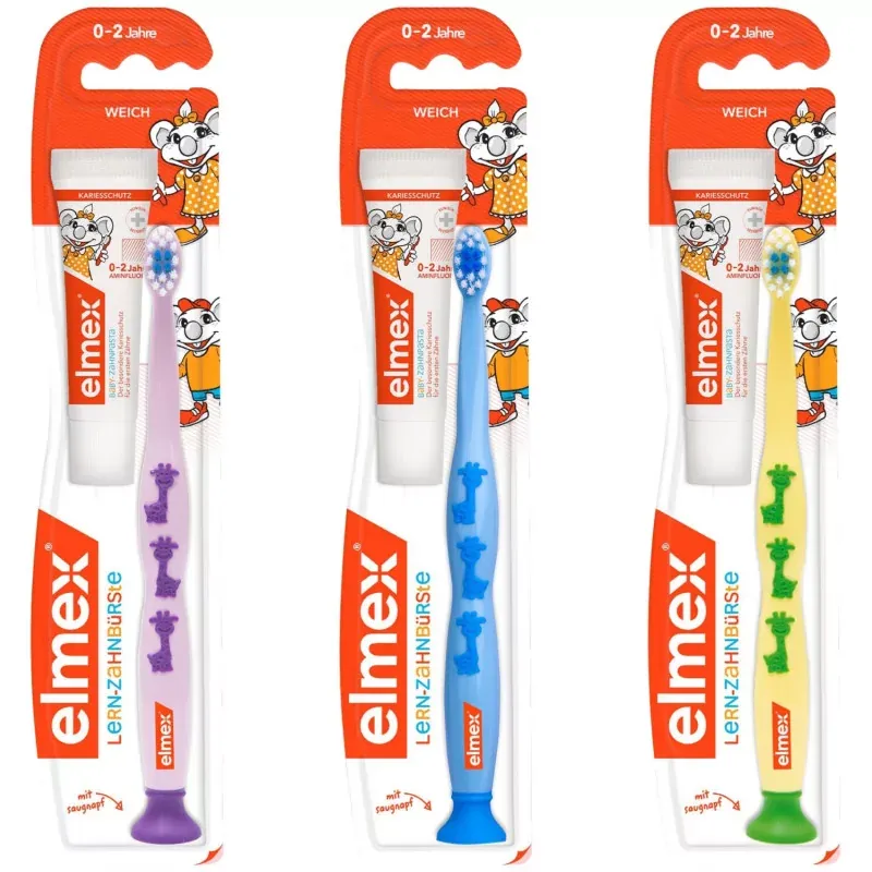 Elmex Brosse à Dents Souple Enfants 0-3 ans - Univers Pharmacie