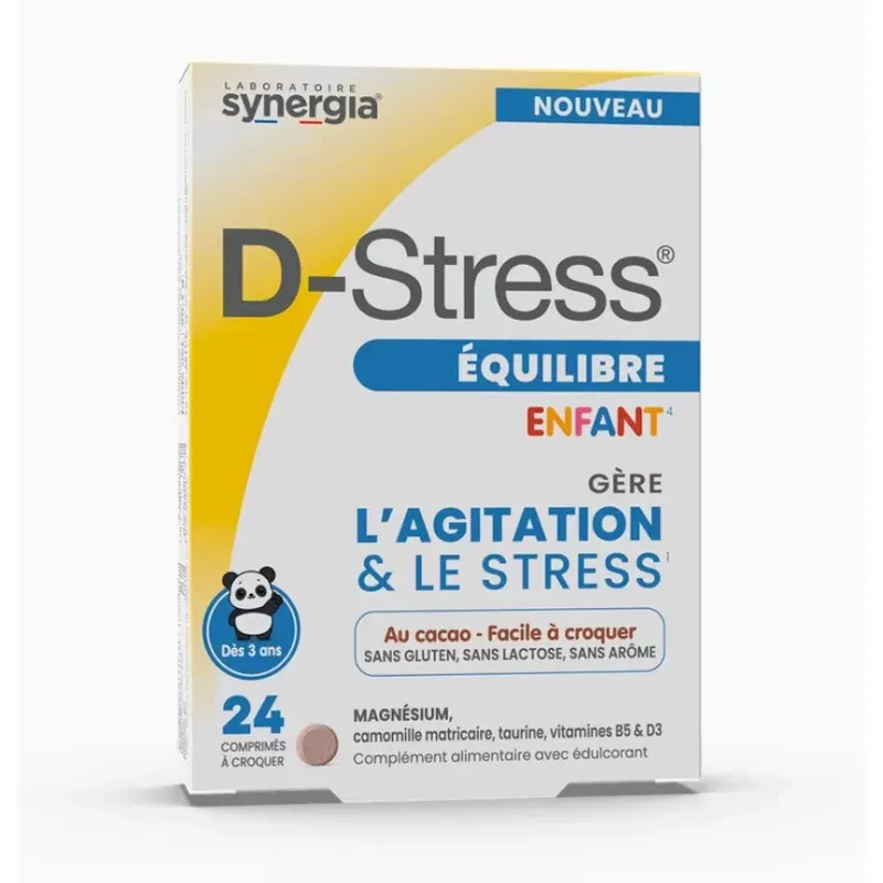 D-Stress Équilibre Enfant 24 comprimés - Univers Pharmacie