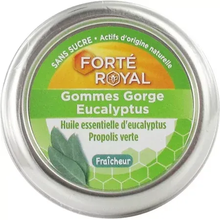 Forté Pharma Forté Royal Gommes Gorge Eucalyptus 45g - Univers Pharmacie