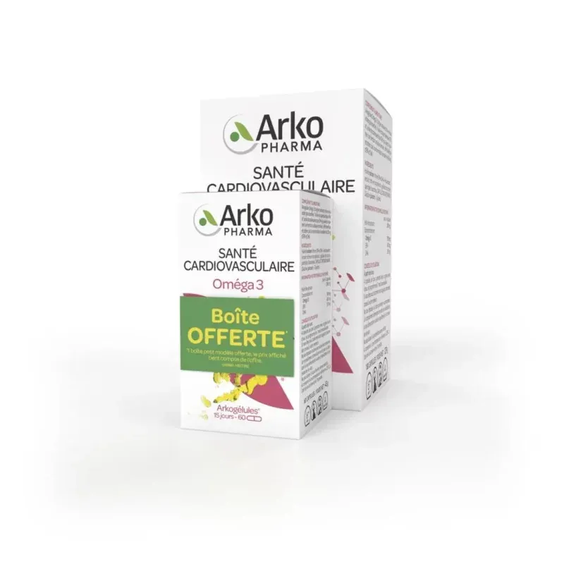Arkopharma Arkogélules Oméga 3 180 + 60 capsules - Univers Pharmacie