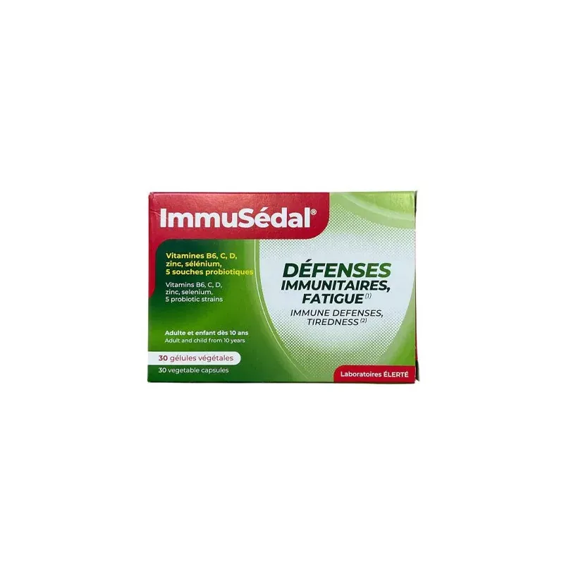 ImmuSédal 30 gélules végétales - Univers Pharmacie