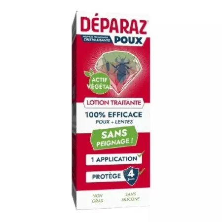 Déparaz Poux Lotion Traitante Cristallisante  100ml - Univers Pharmacie
