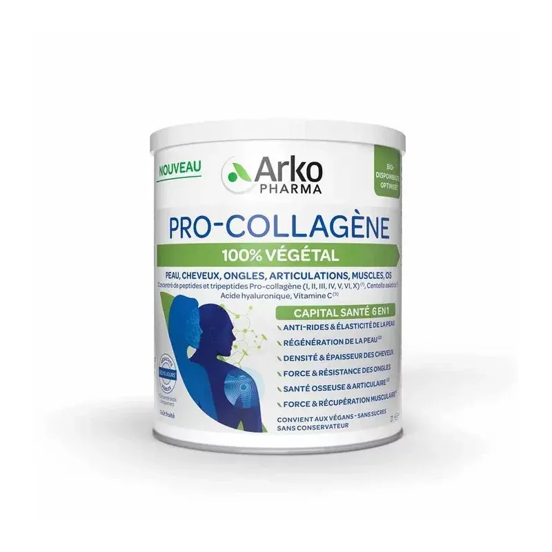 Arkopharma Pro-Collagène Capital Santé 6-en-1 231g - Univers Pharmacie