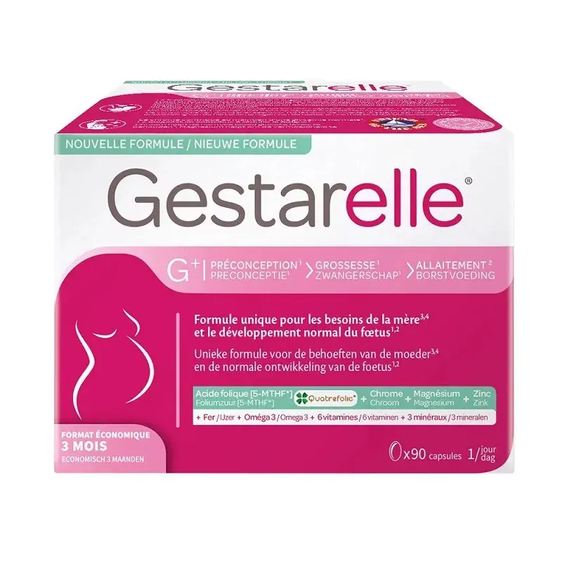 Gestarelle G+ Grossesse 90 capsules - Univers Pharmacie