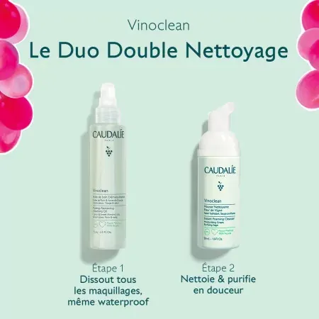 Caudalie Coffret Le Duo Double Nettoyage - Univers Pharmacie