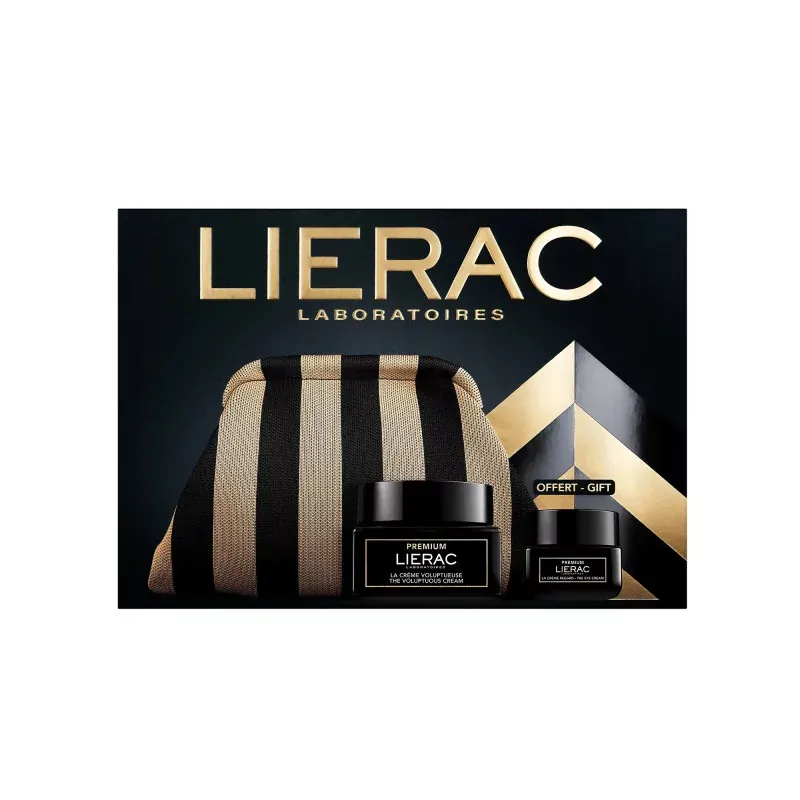 Lierac Coffret Premium La Crème Voluptueuse 50ml + La Crème Regard 20ml - Univers Pharmacie