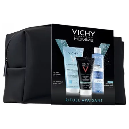 Vichy Homme Coffret Rituel Apaisant  - Univers Pharmacie