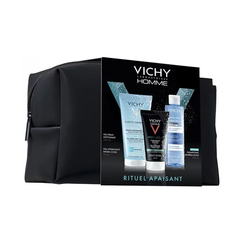 Vichy Homme Coffret Rituel Apaisant  - Univers Pharmacie