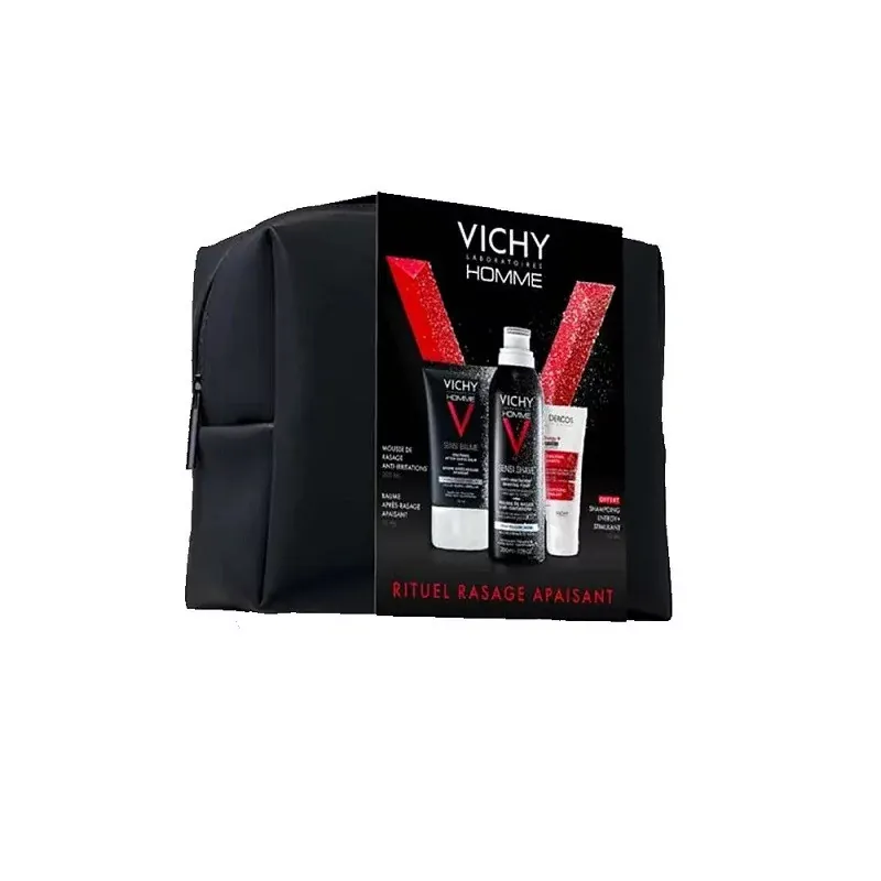 Vichy Homme Coffret Rituel Rasage Apaisant - Univers Pharmacie