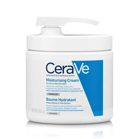 Cerave Baume Hydratant Sans parfum 454g - Univers Pharmacie
