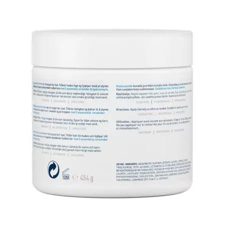 CeraVe Baume Hydratant 454g - dos