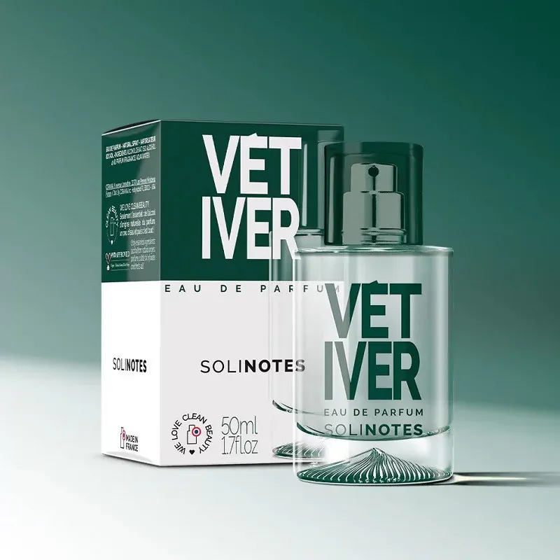 Solinotes Eau de Parfum Vétiver 50ml - Univers Pharmacie