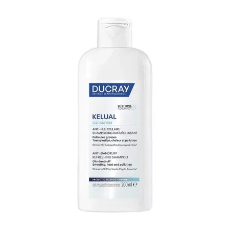 Ducray Kelual Squarnom Shampooing Rafraîchissant Anti-pelliculaire 200ml - Univers Pharmacie