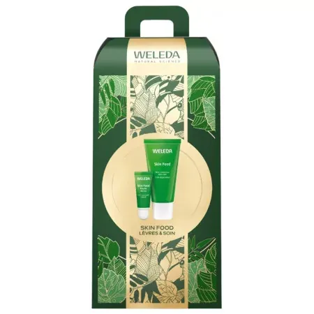 Weleda Coffret Skin Food Soin Réparateur 30ml + Baume Lèvres 8ml - Univers Pharmacie