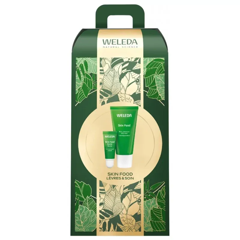 Weleda Coffret Skin Food Soin Réparateur 30ml + Baume Lèvres 8ml - Univers Pharmacie