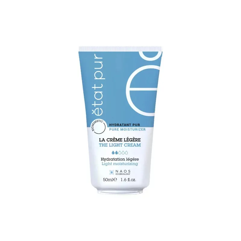 État Pur Hydratant Pur La Crème Légère 50ml - Univers Pharmacie