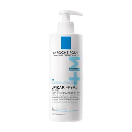 La Roche-Posay Lipikar AP+M Baume Triple-réparation 72H 400ml - Univers Pharmacie