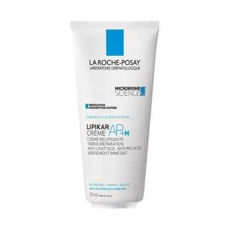 La Roche-Posay Lipikar AP+M Crème Relipidante Triple-réparation 200ml - Univers Pharmacie
