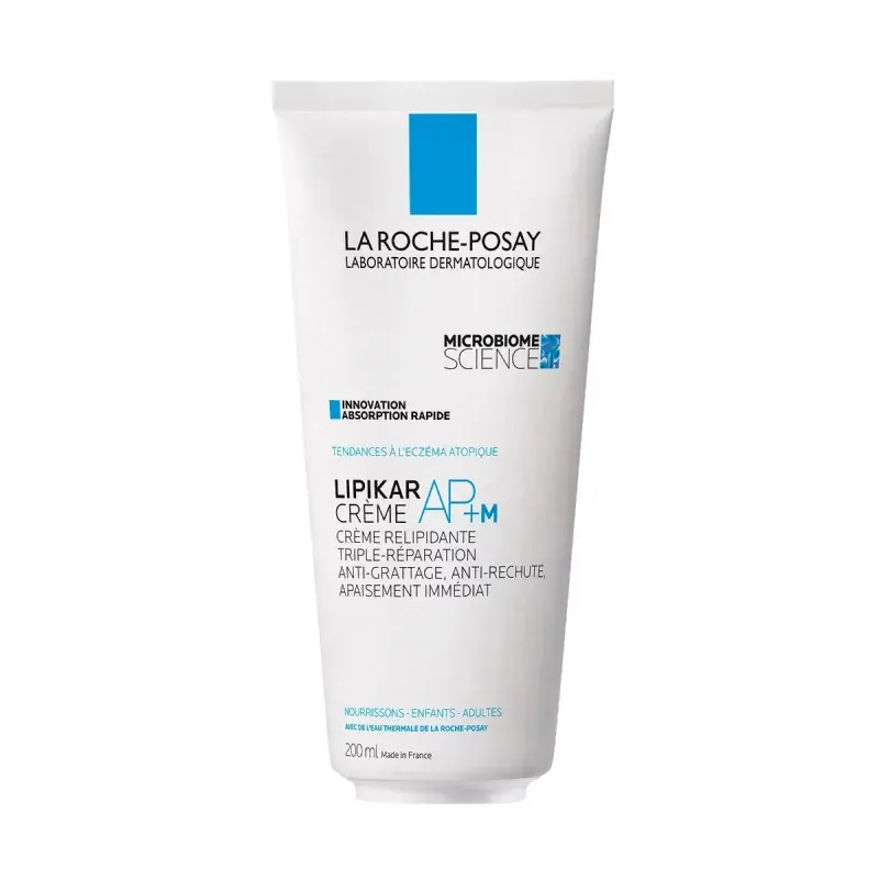 La Roche-Posay Lipikar AP+M Crème Relipidante Triple-réparation 200ml - Univers Pharmacie