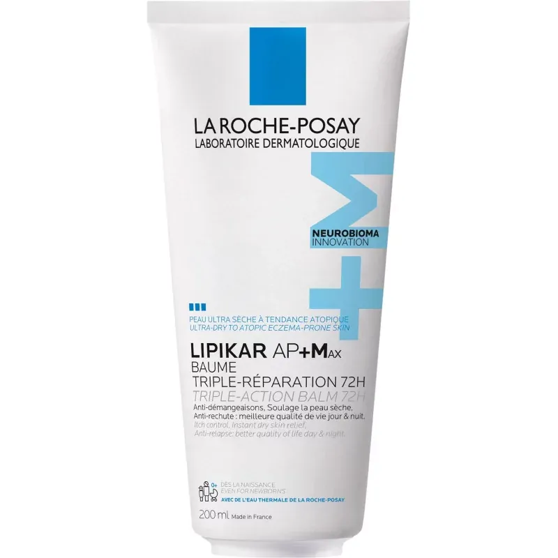 La Roche-Posay Lipikar AP+M Baume Triple-réparation 72H 200ml - Univers Pharmacie
