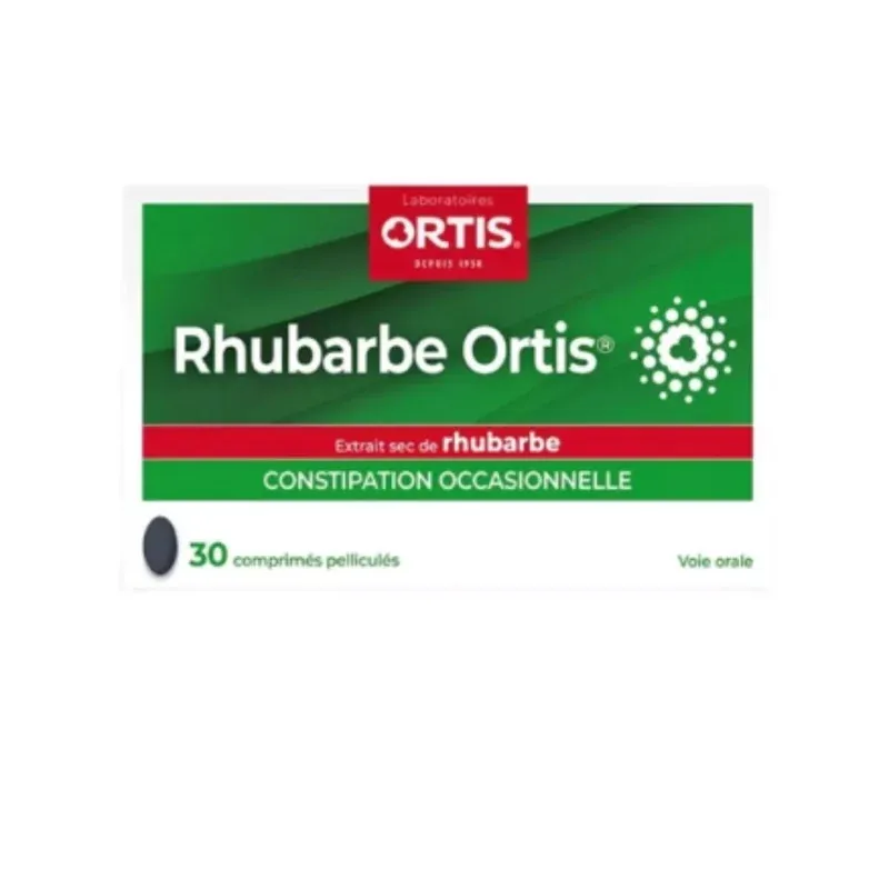Ortis Rhubarbe Constipation Occasionnelle 30 comprimés pelliculés - Univers Pharmacie