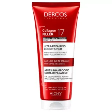 Après-shampooing Ultra-réparateur Collagen Filler 17 Dercos de Vichy - Univers Pharmacie