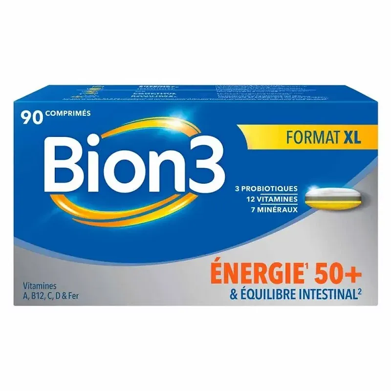 Bion3 Énergie 50+ 90 comprimés - Univers Pharmacie