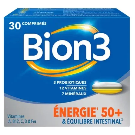 Bion3 Énergie 50+ 30 comprimés