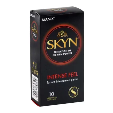 Manix Skyn Intense Feel Préservatifs X10 - Univers Pharmacie