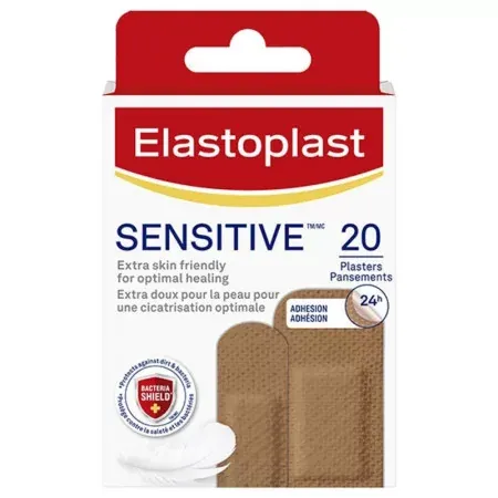 Elastoplast Sensitive 20 Pansements - Univers Pharmacie