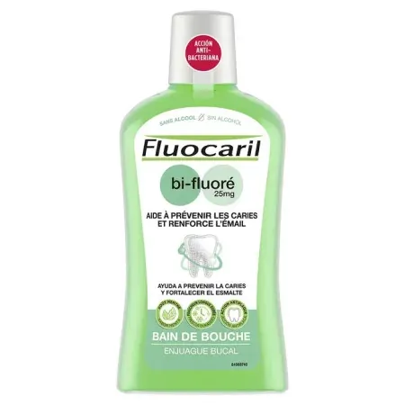 Fluocaril Bain de Bouche Bi-Fluoré 25mg 500ml - Univers Pharmacie