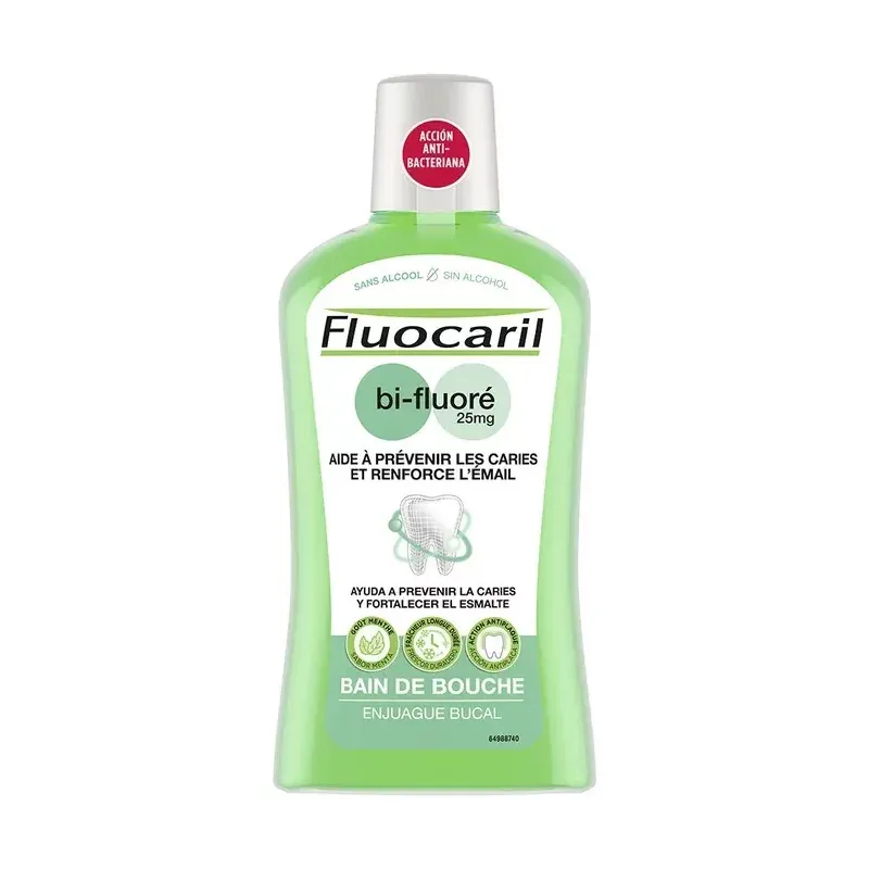 Fluocaril Bain de Bouche Bi-Fluoré 25mg 500ml - Univers Pharmacie