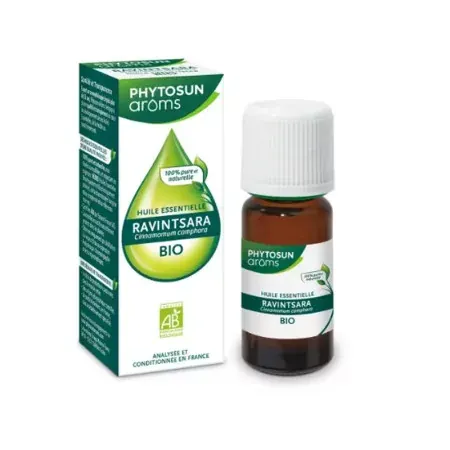 Phytosun Arôms Huile Essentielle Ravintsara Bio 10ml - Univers Pharmacie