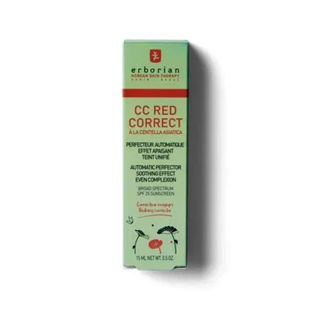Erborian CC Red Correct à la Centella Asiatica 15ml - Boite