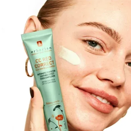 Erborian CC Red Correct à la Centella Asiatica 15ml - Application