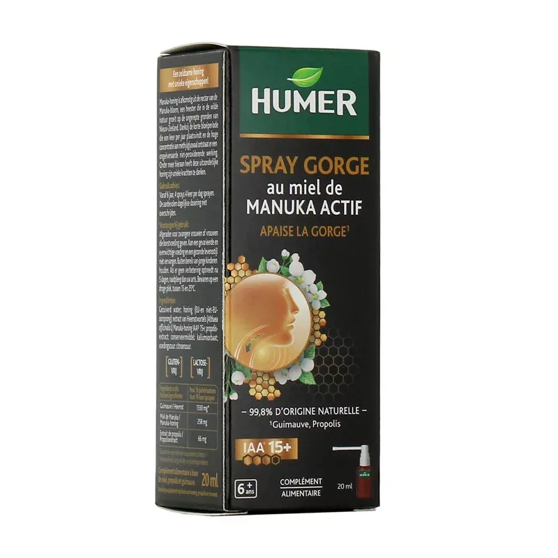 Humer Mal de Gorge Spray 30ml - Univers Pharmacie