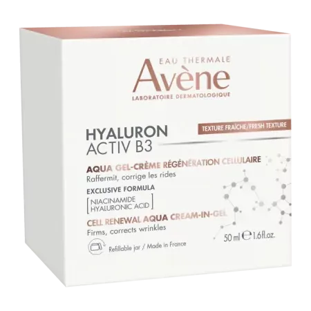 Avène Hyaluron Activ B3 Aqua Gel Crème 50ml - Univers Pharmacie