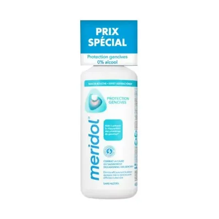 Meridol Bain de Bouche Protection Gencive 400ml - Univers Pharmacie